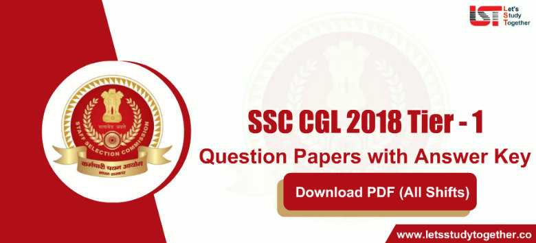 SSC CGL 2018 Tier - 1 Question Papers PDF Download (All Shifts)