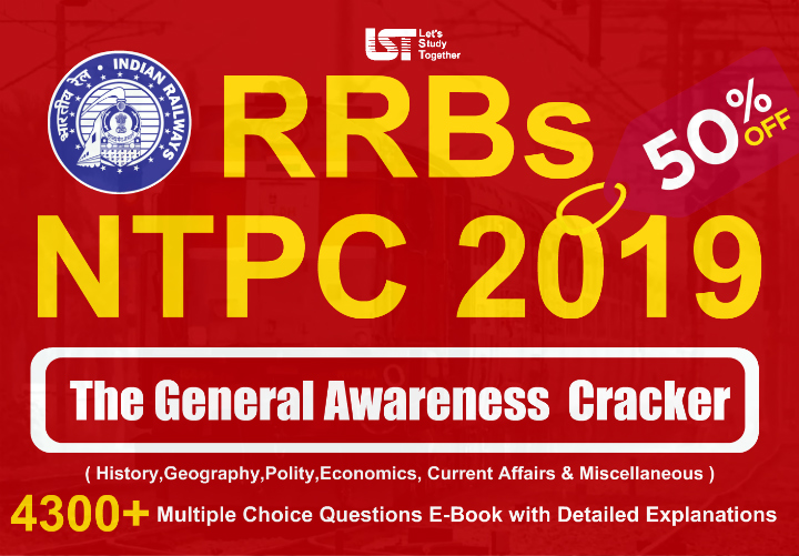 RRB NTPC 2019 “The General Awareness Cracker (History, Geography, Polity, Economics, Current Affairs & Miscellaneous)” Book PDF – Download Now