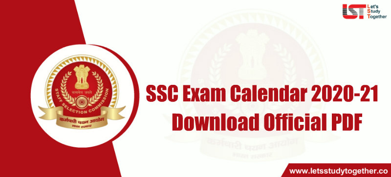 SSC Exam Calendar 2019/2020/2021 Out: Download PDF Here