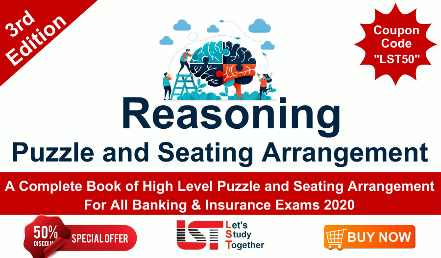 A Complete Book of High Level Puzzle and Seating Arrangement for Banking & Insurance Exams 2020 (3rd Edition)