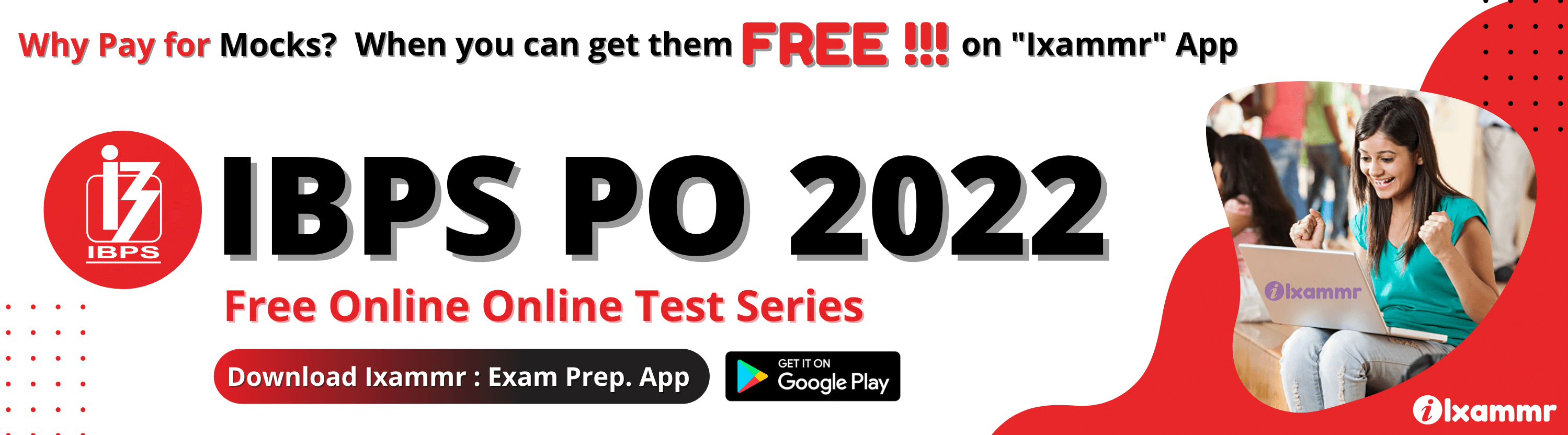 IBPS PO 2022 Free Mock Tests and eBooks