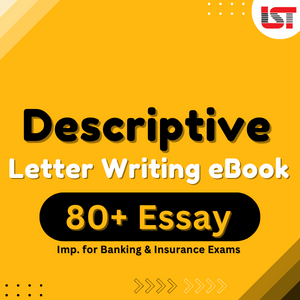 Descriptive Letter Writing Book for Banking & Insurance Exams.
