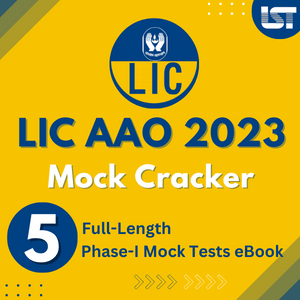 LIC AAO Prelims Mock Test Cracker eBook PDF